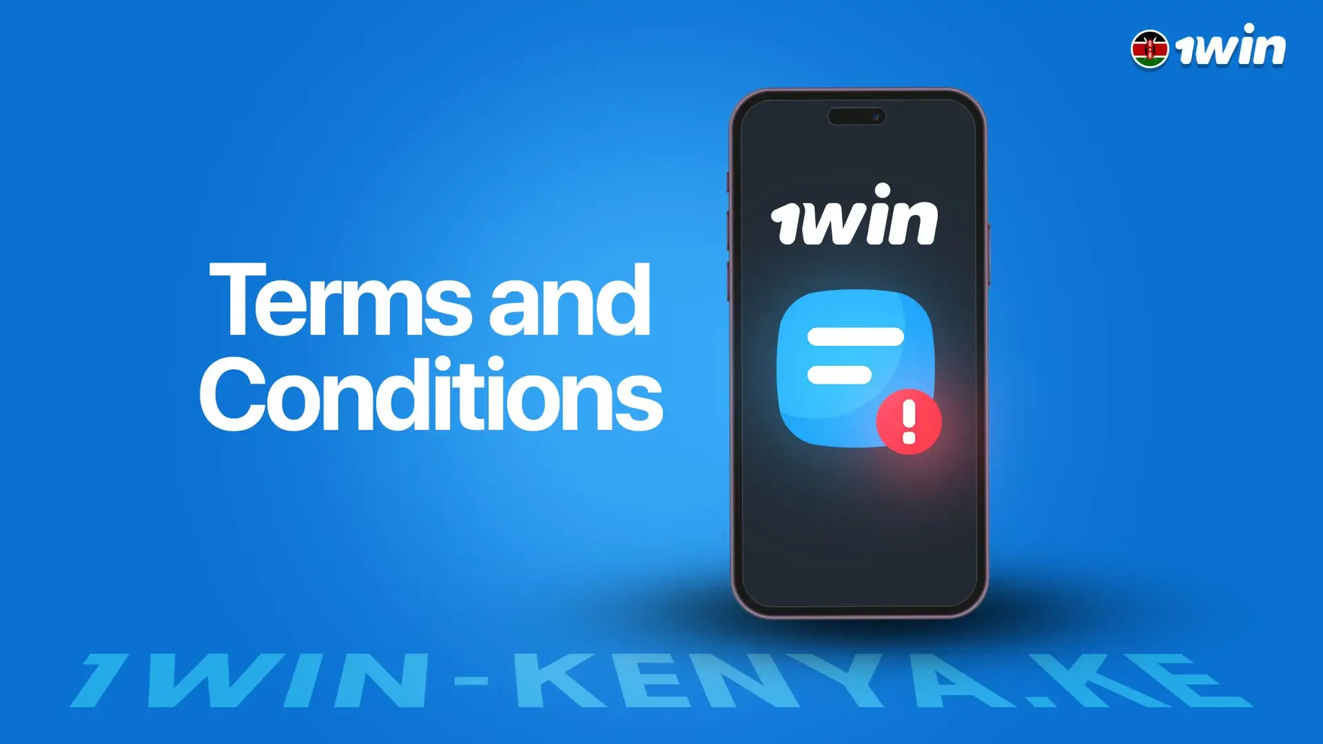 Terms and Conditions for 1win Kenya Registration