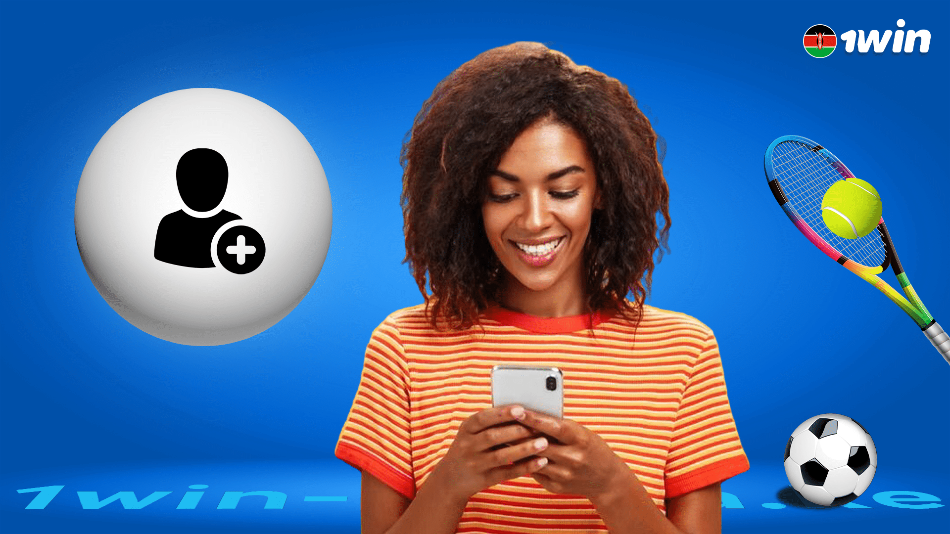 How to register on the 1win Kenya App
