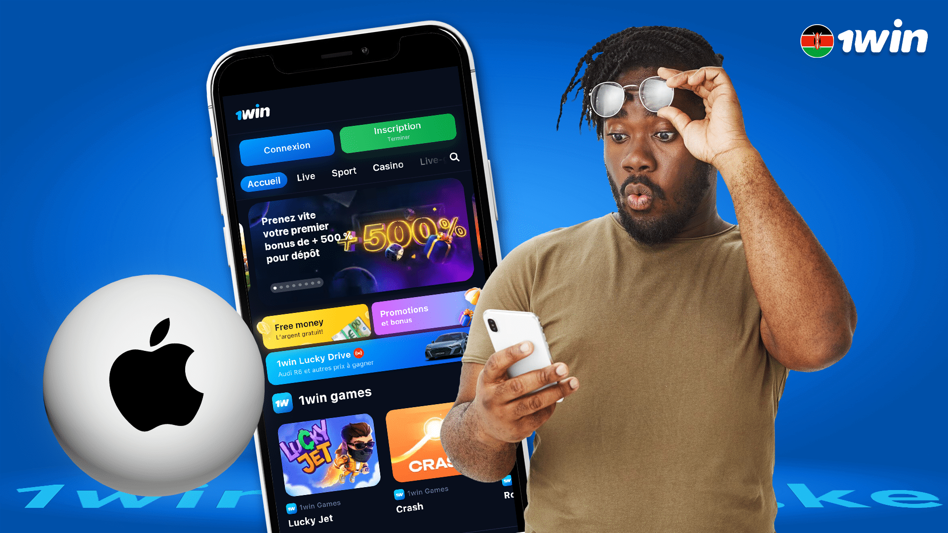 Here how to Install 1win on iOS Devices