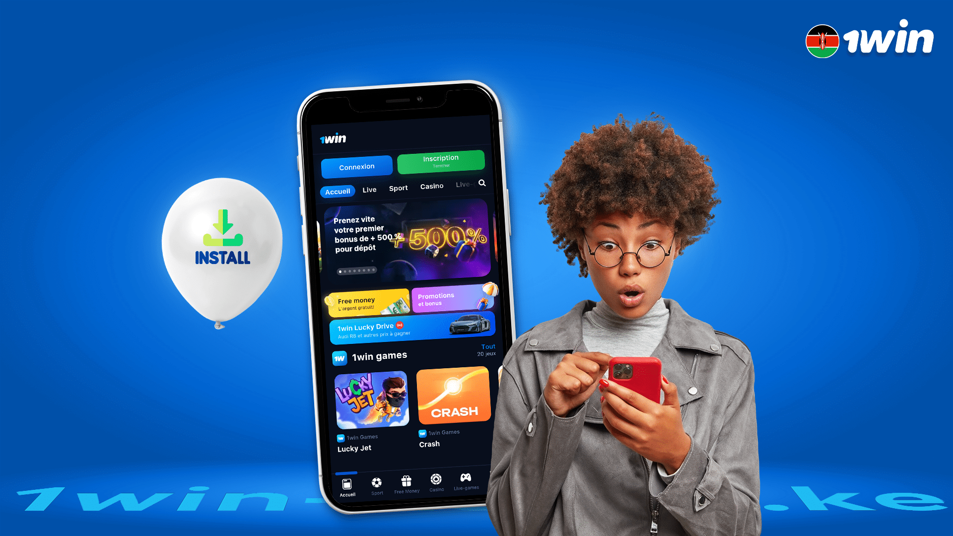 How to Download and Install the 1win Kenya App