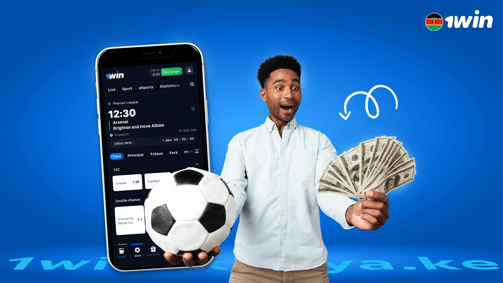 How to use the 1Win app to bet.