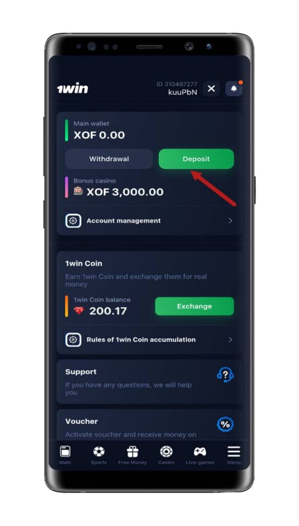 Make Your First Deposit