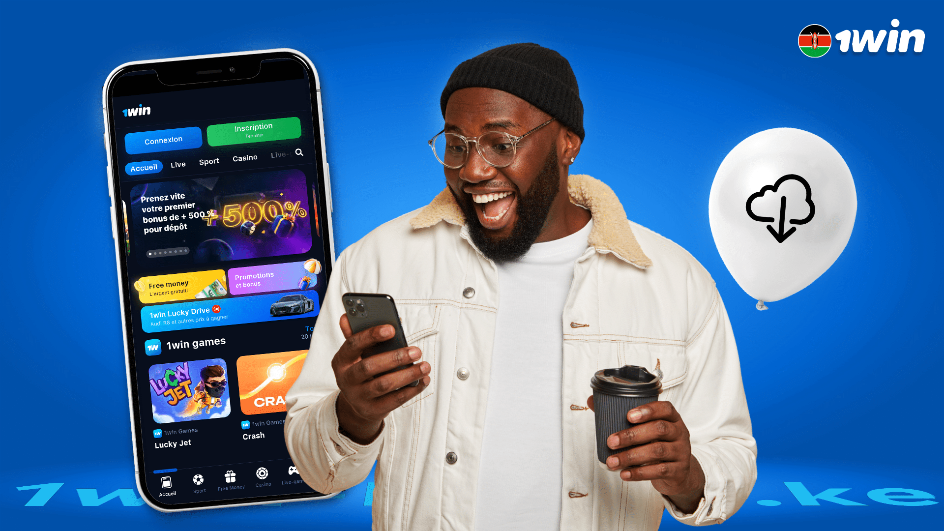 How do I download and install the 1win Kenya application