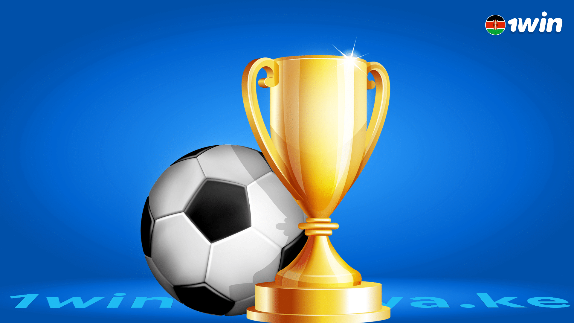 What are the most popular soccer tournaments on the 1win Kenya app